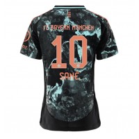 Camisa de Futebol Bayern Munich Leroy Sane #10 Equipamento Secundário Mulheres 2024-25 Manga Curta